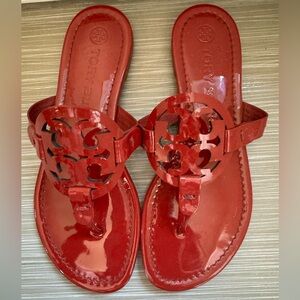 Tory Burch patent leather sandals